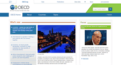 Desktop Screenshot of oecd.org